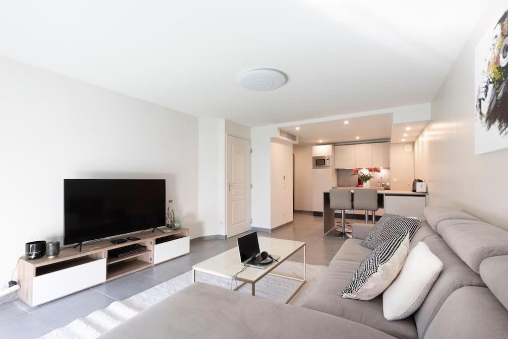 Superbe T2 Moderne Et Luxueux Lägenhet Cannes Exteriör bild